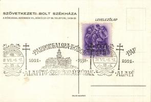 Budapest VII. Rákóczi út, szövetkezeti bolt s: Kanizsai So.Stpl