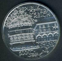 Ausztria 1997. 500Sch Ag "Kunstschmied" T:BU tanúsítvánnyal!