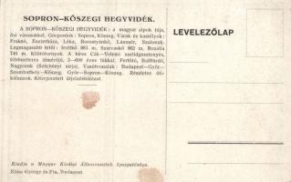 Sopron-Kőszeg Hegyvidék tourist campaign