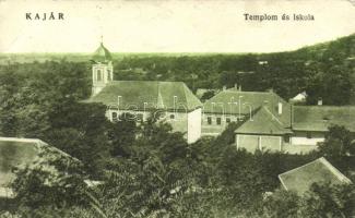Kajár templom és iskola (EB)