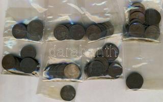 1927. 1f (7x) + 1928. 1f (3x) + 1931. 1f (6x) + 1932. 1f + 1933. 1f (4x) + 1935. 1f (4x) + 1936. 1f (18x) + 1938. 1f (20x) + 1939. 1f (17x) összesen 80db! T:2,3