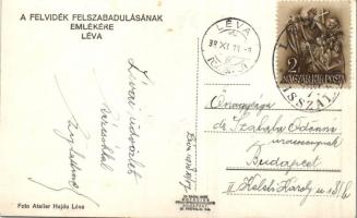 Léva entry of the Hungarian troops So.Stpl