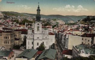 Sarajevo with church, Divald & Monostory
