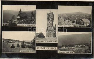 Hrubý Jeseník (Altvatergebirge) with Hotel Roter Berg