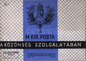 1937 AM.Kir.Posta a közönség szolgálatban. Ismertető füzet / Post Ankündigungsheft