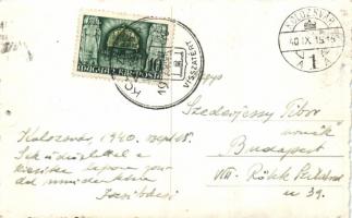 Horthy and his political allies (Hitler, Mussolini, Teleki etc.) So.Stpl (pinhole)