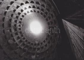 Féner Tamás (1938): Kupola, filctollal jelzett vintage fotó 23x31 cm