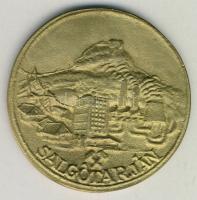 1973. Salgótarjáni Madách Imre Gimnázium emlékplakett T:1-