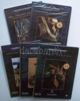 5 db Legendák nyomában DVD: Machu Picchu, Káma-Szútra, A Szamurájok titokzatos élete, Ami a Bibliából kimaradt, Az örök fiatalság forrása