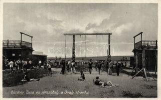 Gárdony torna- és játszóhely a Sirály strandon