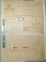 Vegyes bőripari okmány tétel: számlák, kimutatások, fizetési meghagyások, kérdőívek, bevallási ívek,...