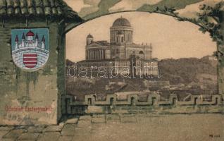 Esztergom Bazilika litho