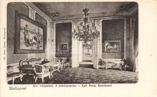 Budapest I. Királyi Várpalota dohányszoba, Ganz