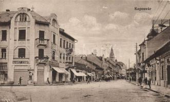 Kaposvár Weisz Samu és Oszman Sándor üzleteivel