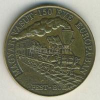 1996. "Magyar Vasút 150 éve Európában" Br emlékérem T:1