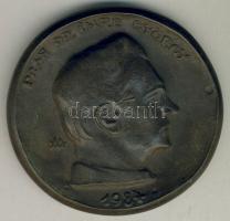 1984. Dr. Imre György Br emlékplakett. Szign.: Madarassy Walter T:1