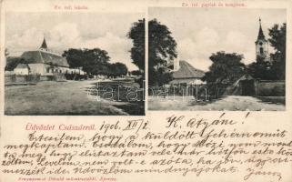 Császár Evangélikus templom és iskola