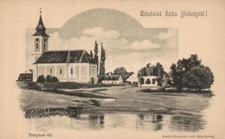 Rábahídvég Templom tér