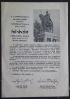 1970 Szabadságharcos világszövetség felhívása Magyarország bojkottjára. Röplap