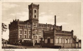 Jánoshalma Felsőbácskai műmalom