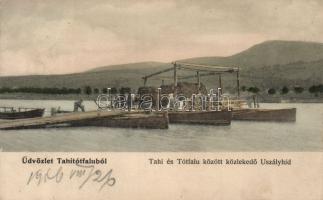 Tahitótfalu uszályhíd