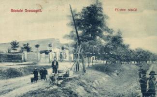 Isaszeg Fő utca gyógyszertárral