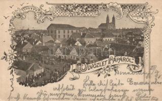 1898 Pápa zsinagógával