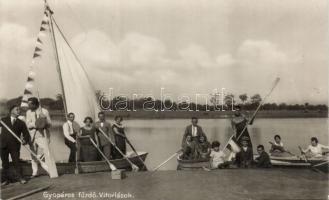 Gyopárosfürdő vitorlások