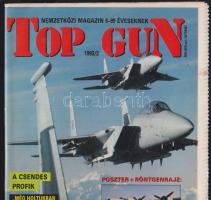1992-1993 13 db Top Gun repülős magazin