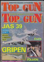 1992-1993 13 db Top Gun repülős magazin