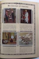 1936 Képek a német történelemből cigarettakép-gyűjtő könyv 200 képpel. Komplett  / ÉPictures from the German history cigarette-picture collection with 200 pictures. Complete