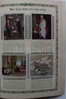 1936 Képek a német történelemből cigarettakép-gyűjtő könyv 200 képpel. Komplett  / ÉPictures from th...