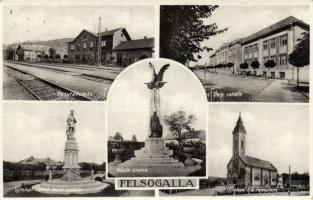 Felsőgalla vasútállomással