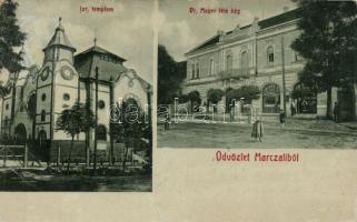 Marcali zsinagógával (EB)