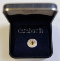 DN. Finn kitűző eredeti dísztokban T:1