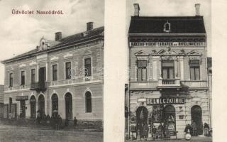 Naszód the shops of Dávid Moskovits and Imre Selmeczki