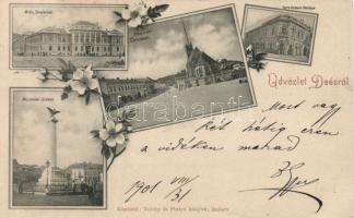 Dés with the palace of Gergely Voith