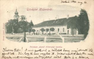 1899 Kisjenő József castle