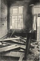 Orsova house interior after Serbian bombing