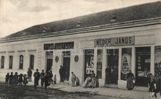 Érsekújvár the shop of János Néder