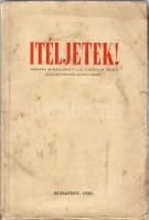 1939 Itéljetek! Néhány kiragadott lap a magyar-zsidó életközösség könyvéből / Fällt einen Urteil! Einige Blätter aus dem Buches der ung. jüd. Lebensgeminschaft