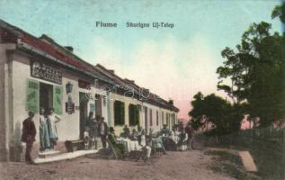 Fiume Skurigne quarter, the buffet of Gjulio Gold