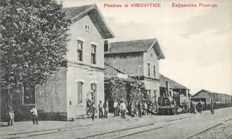 Verőce (Virovitica) railway station
