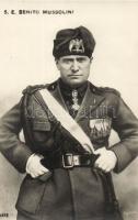S. E. Benito Mussolini