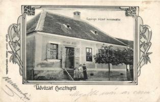 Csesztreg Eppinger József kereskedése