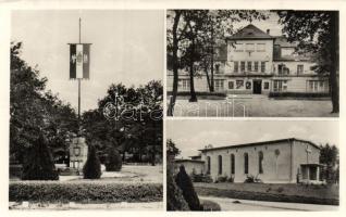 Fűzfőgyártelep országzászlóval