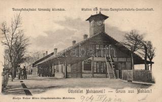 Mohács Duna-gőzhajózási társasság állomása