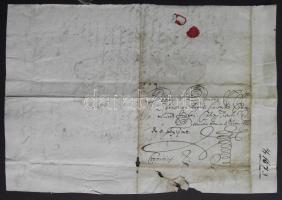 1673 Majthényi Gergely szepesi kamarai tanácsos saját kézzel írt magyar nyelvű levele a körmöcbányai...