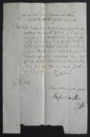 1660 báró Révay László, azonos nevű hadi főbiztos gyermekének saját kézzel írt cito, cito, citissime (sürgős) levele a Körmöcbányai városi tanácsnak / Urgent autograph letter of count Ladislaus de Réwa to the Cremnitz council