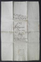 1687 A kecskeméti ferences szerzetes Gerard páter által jegyzett levél Körmöcbányai városi tanácsnak...